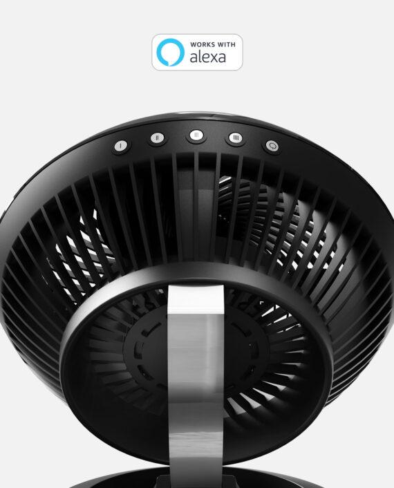 Black 660 AE large air circulator controls