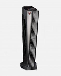 Black ATH1 whole room tower heater with auto climate