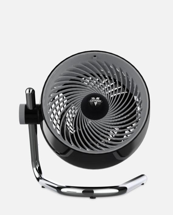 Black PIVOT6 Medium Air Circulator front