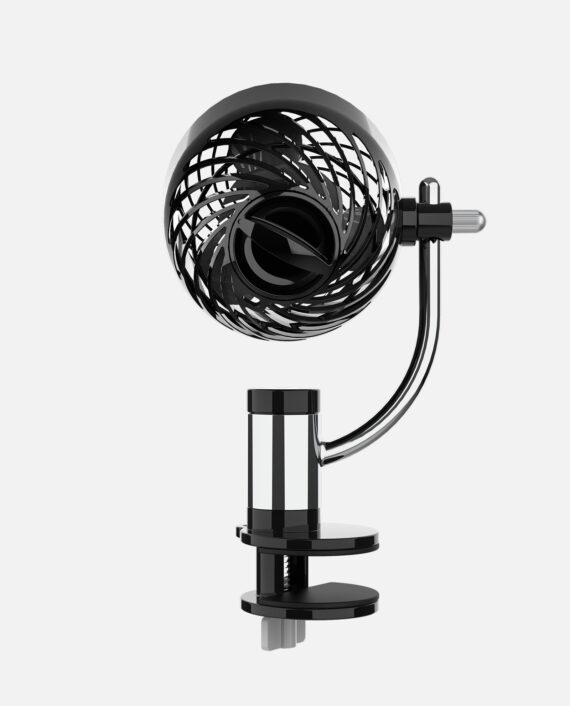 Black Pivot Clip Personal Air Circulator Back