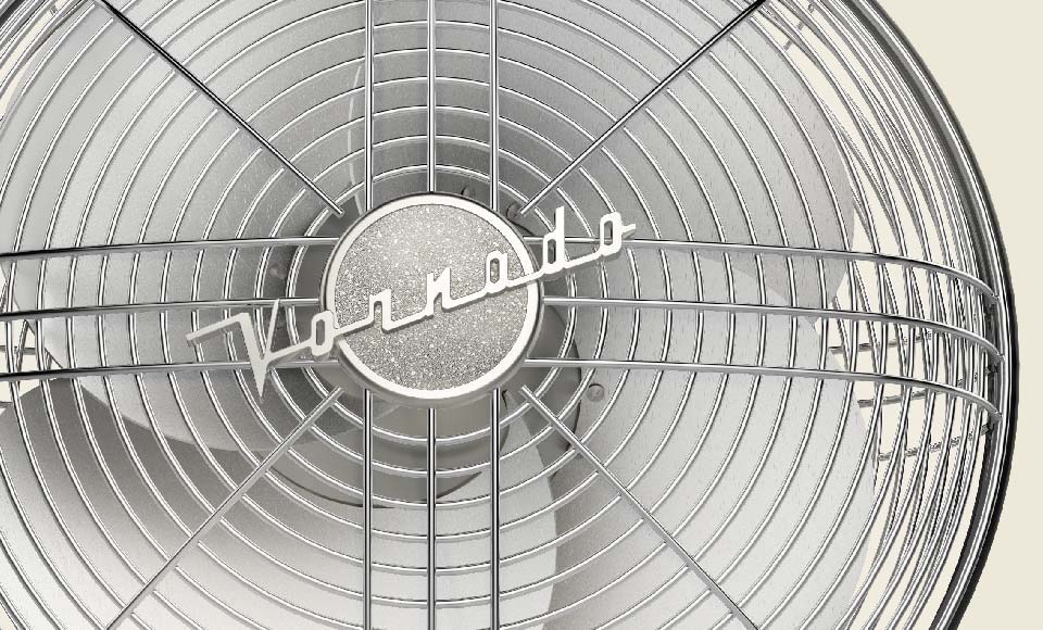 Close up of Silver Swan S fan