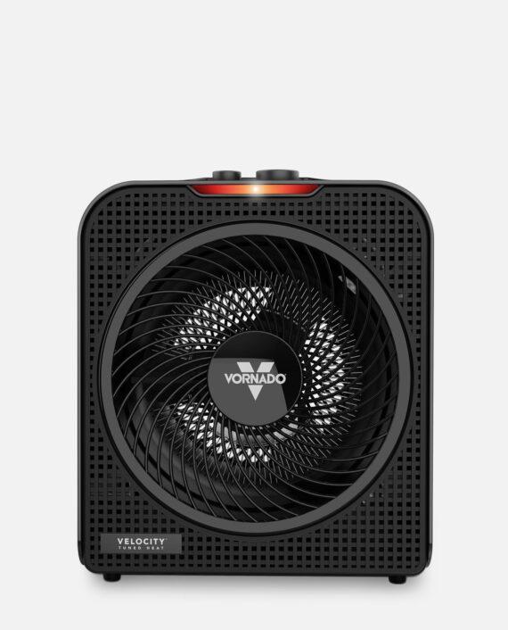 Black Velocity 3 whole room heater Front