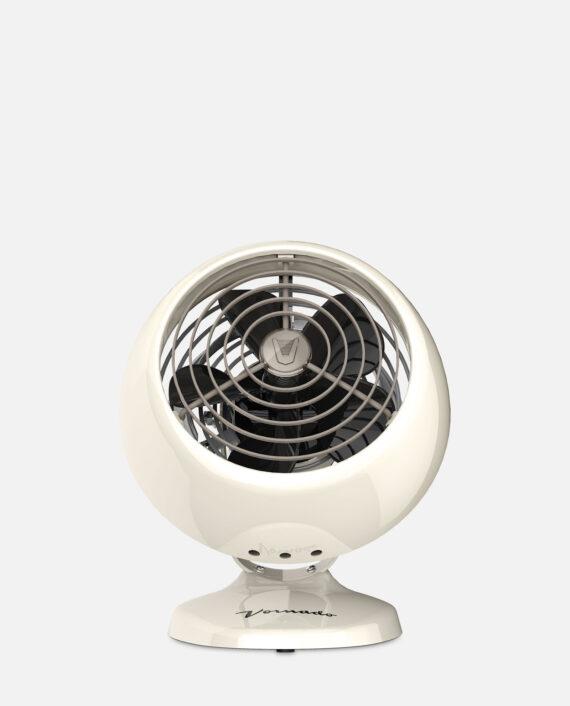 White VFAN Mini Classic Vintage Air circulator Front